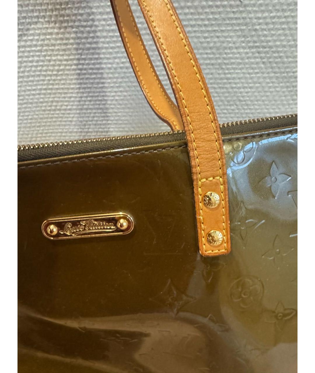 LOUIS VUITTON Коричневая сумка тоут, фото 5