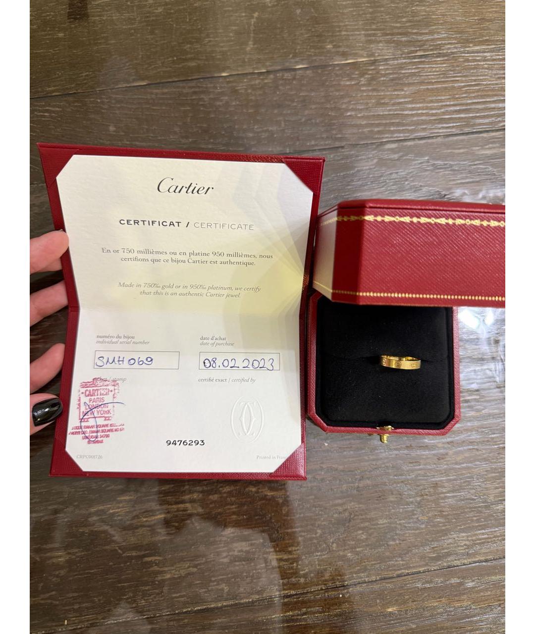 CARTIER Золотое кольцо из желтого золота, фото 5