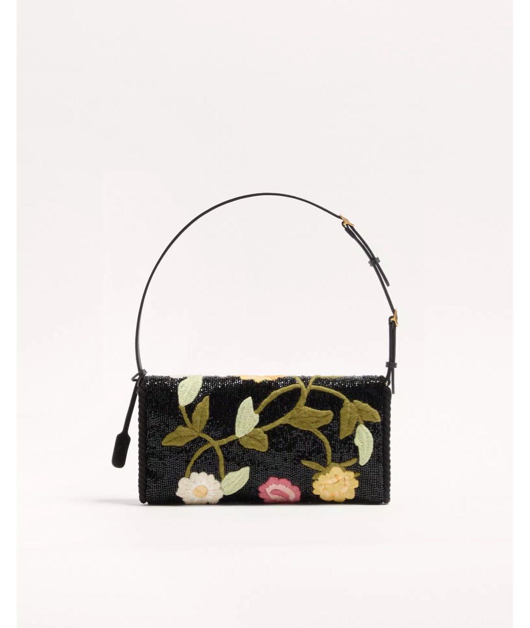 VALENTINO Черная сумка с короткими ручками, фото 3