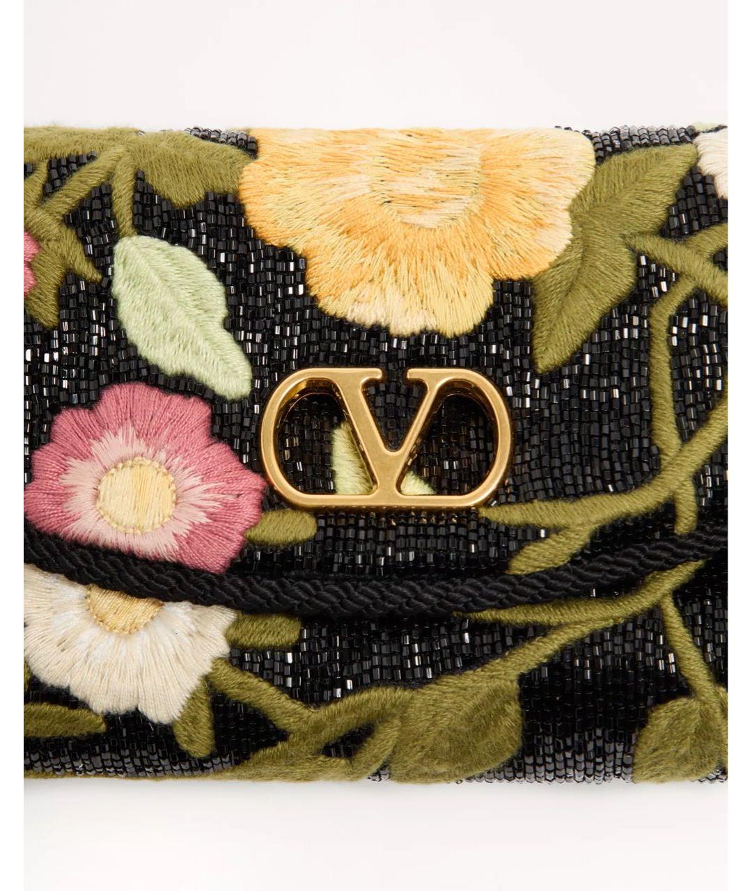 VALENTINO Черная сумка с короткими ручками, фото 4