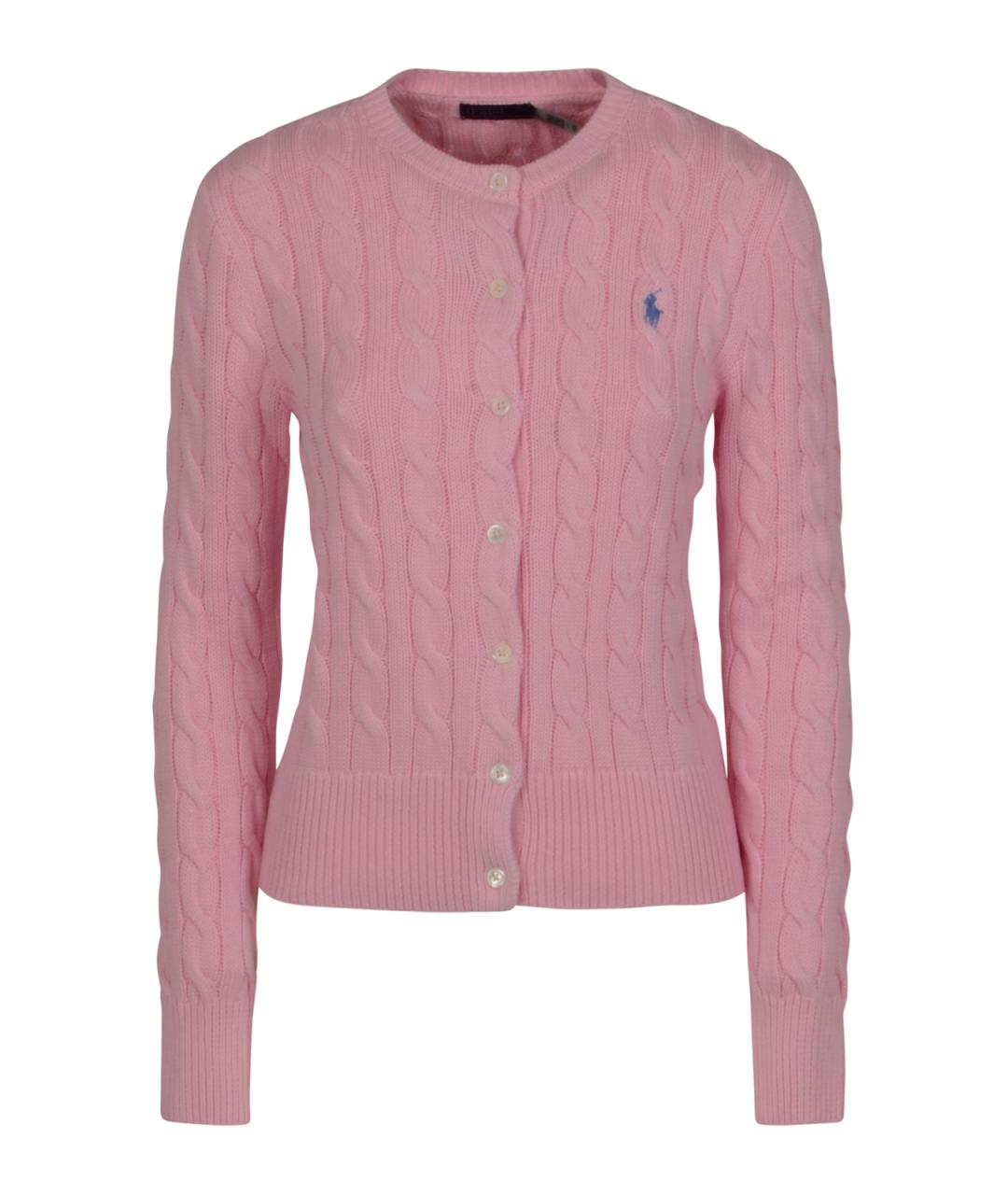 POLO RALPH LAUREN Розовый кардиган, фото 1