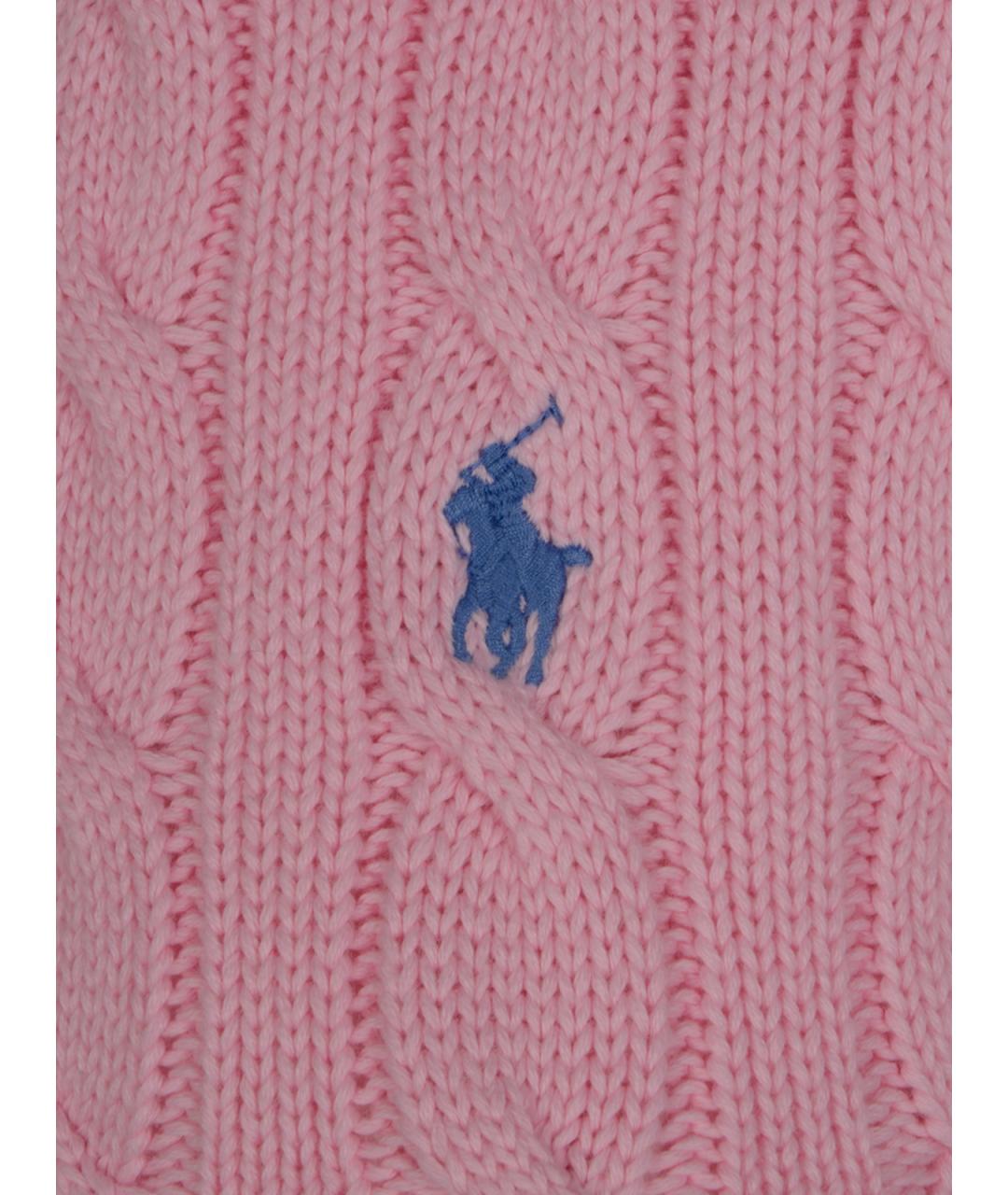 POLO RALPH LAUREN Розовый кардиган, фото 3