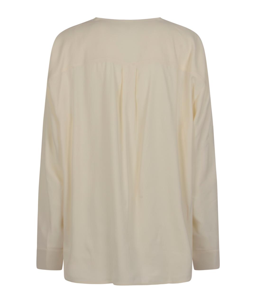 TOTEME Белая вискозная рубашка, фото 2