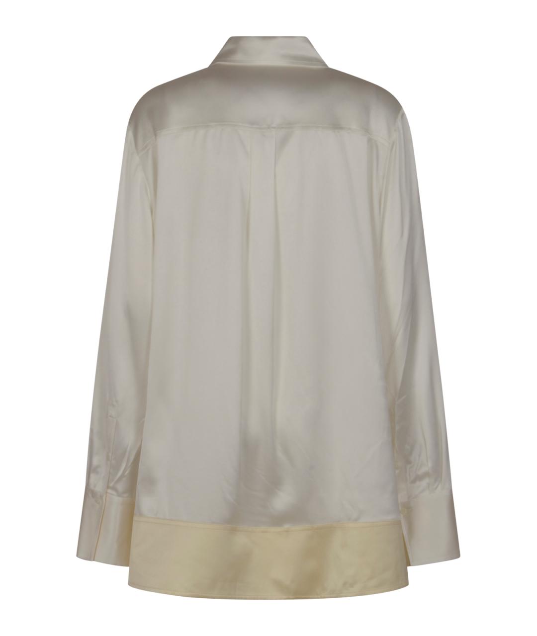 TOTEME Белая вискозная рубашка, фото 2