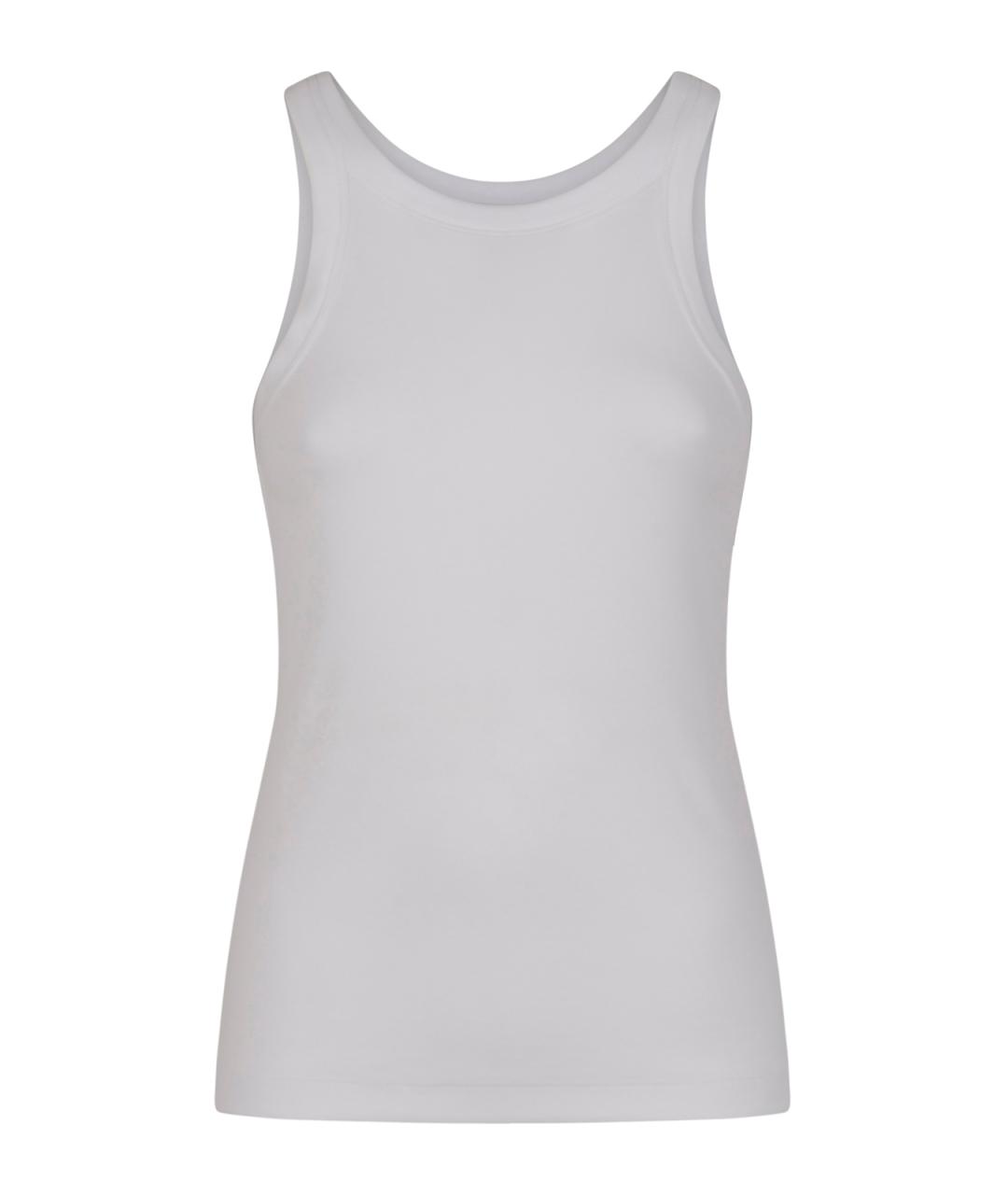 TOTEME Белая хлопковая майка, фото 1