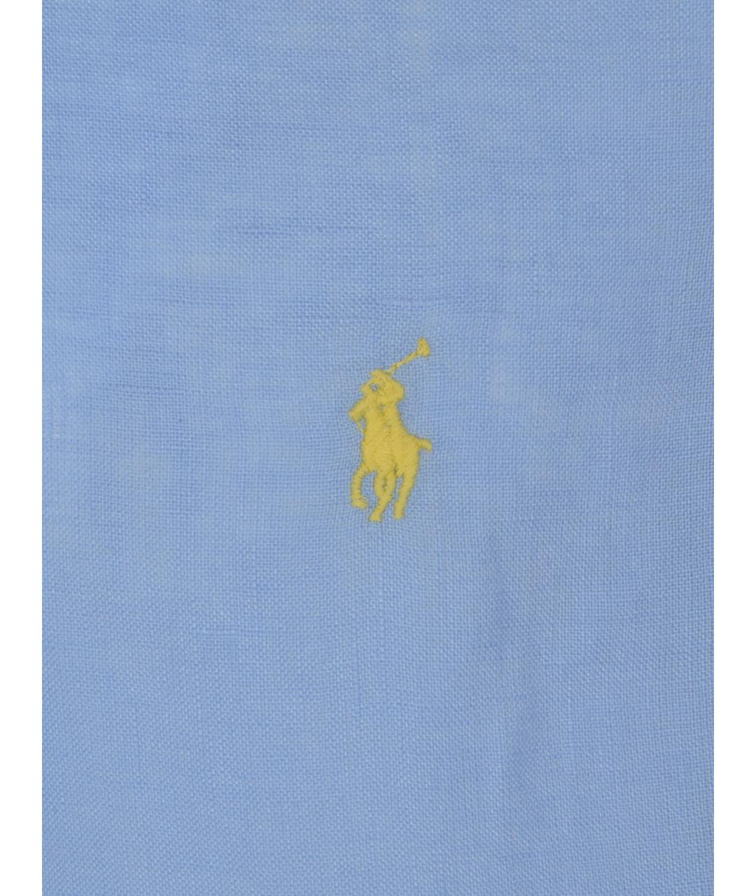 POLO RALPH LAUREN Синяя кэжуал рубашка, фото 3