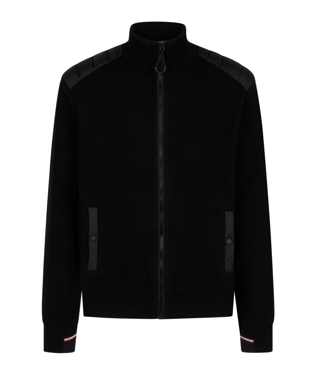 MONCLER GRENOBLE Черный кардиган, фото 1