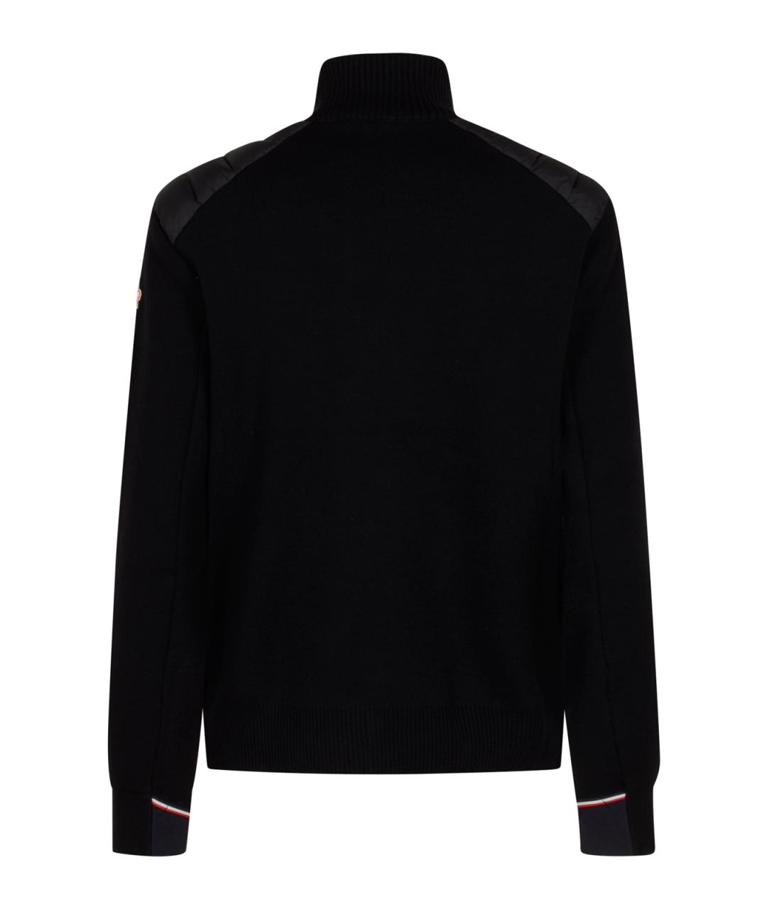 MONCLER GRENOBLE Черный кардиган, фото 2