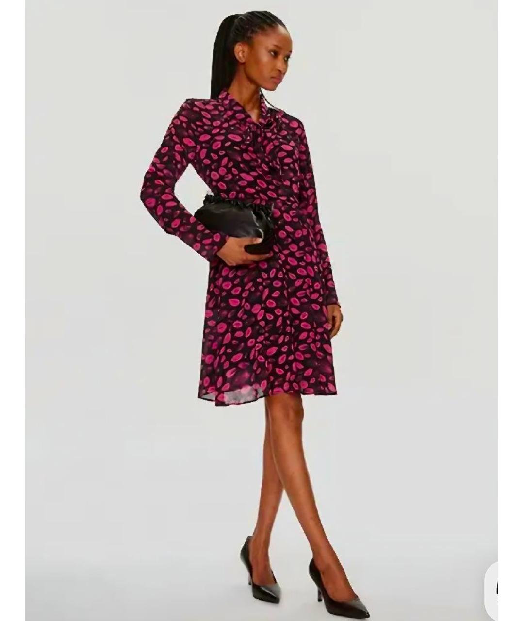 HUGO Мульти полиэстеровое повседневное платье, фото 6