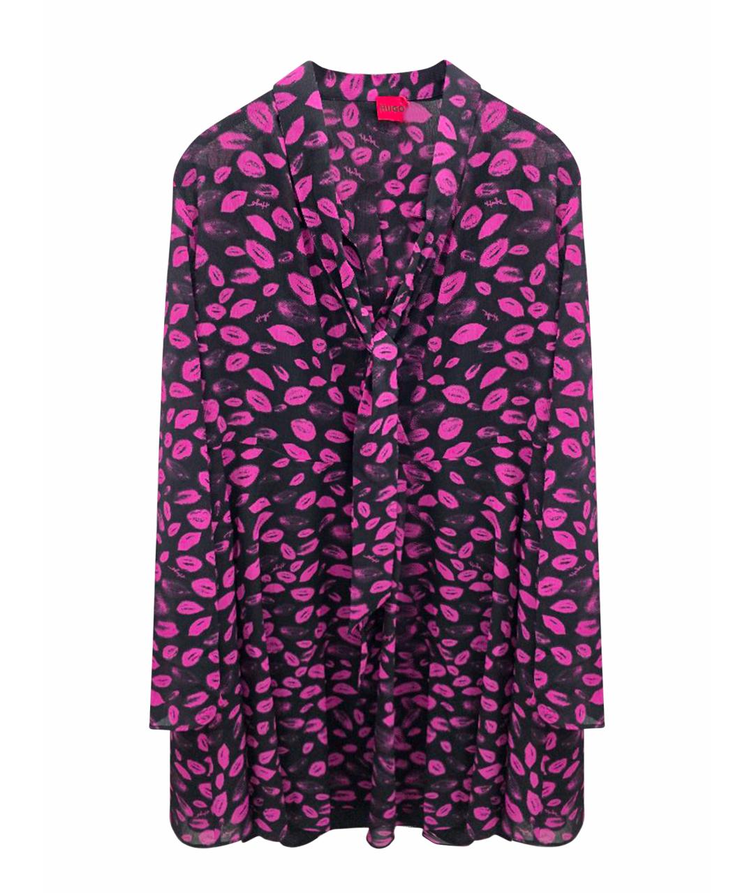 HUGO Мульти полиэстеровое повседневное платье, фото 1