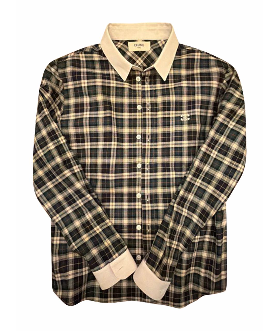CELINE Мульти хлопковая рубашка, фото 1