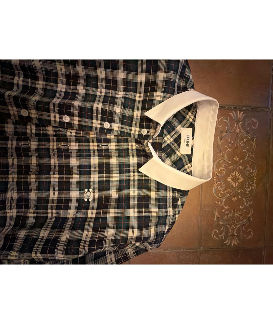 CELINE Мульти хлопковая рубашка, фото 3
