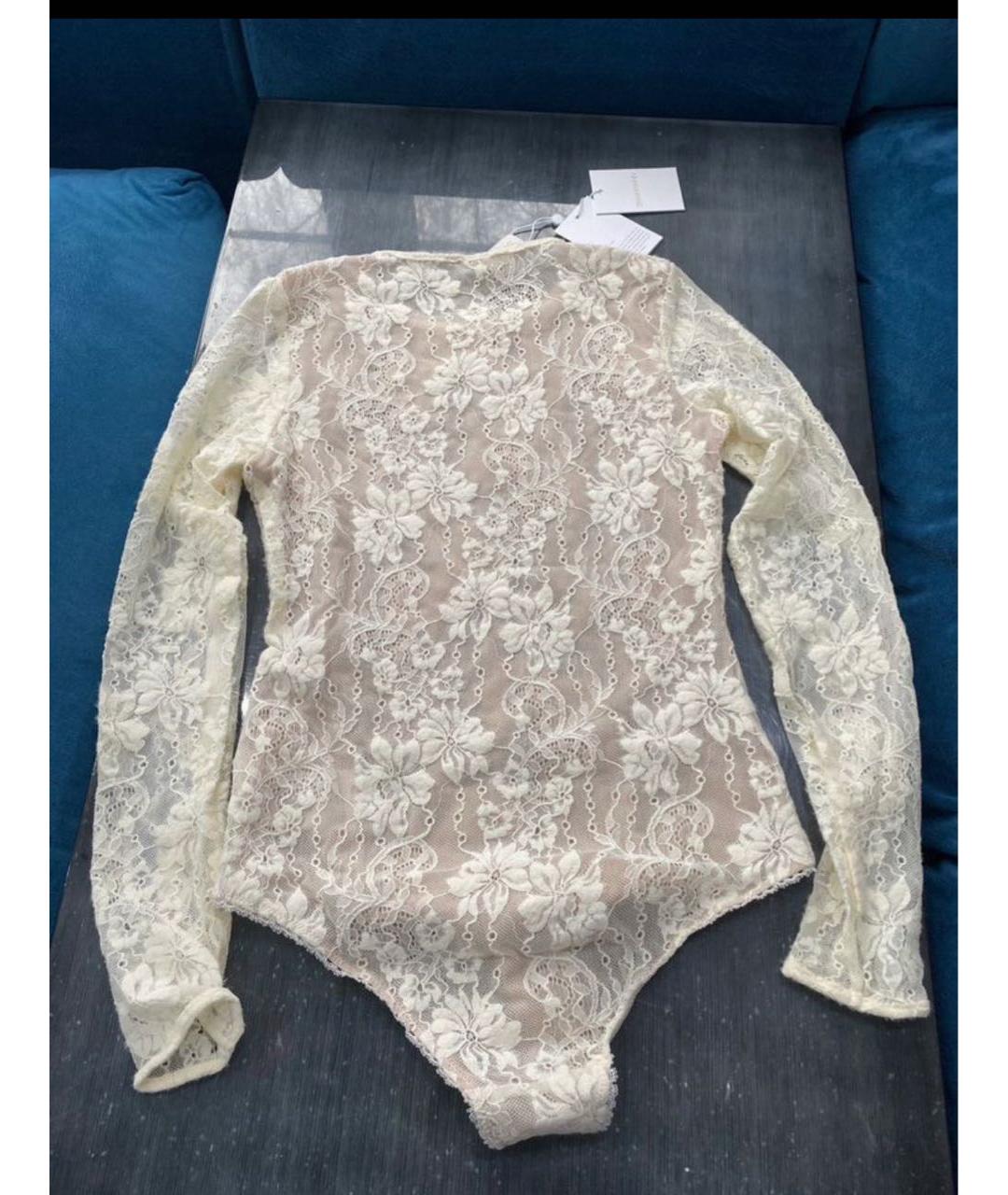 ZIMMERMANN Бежевое полиамидовое боди, фото 2