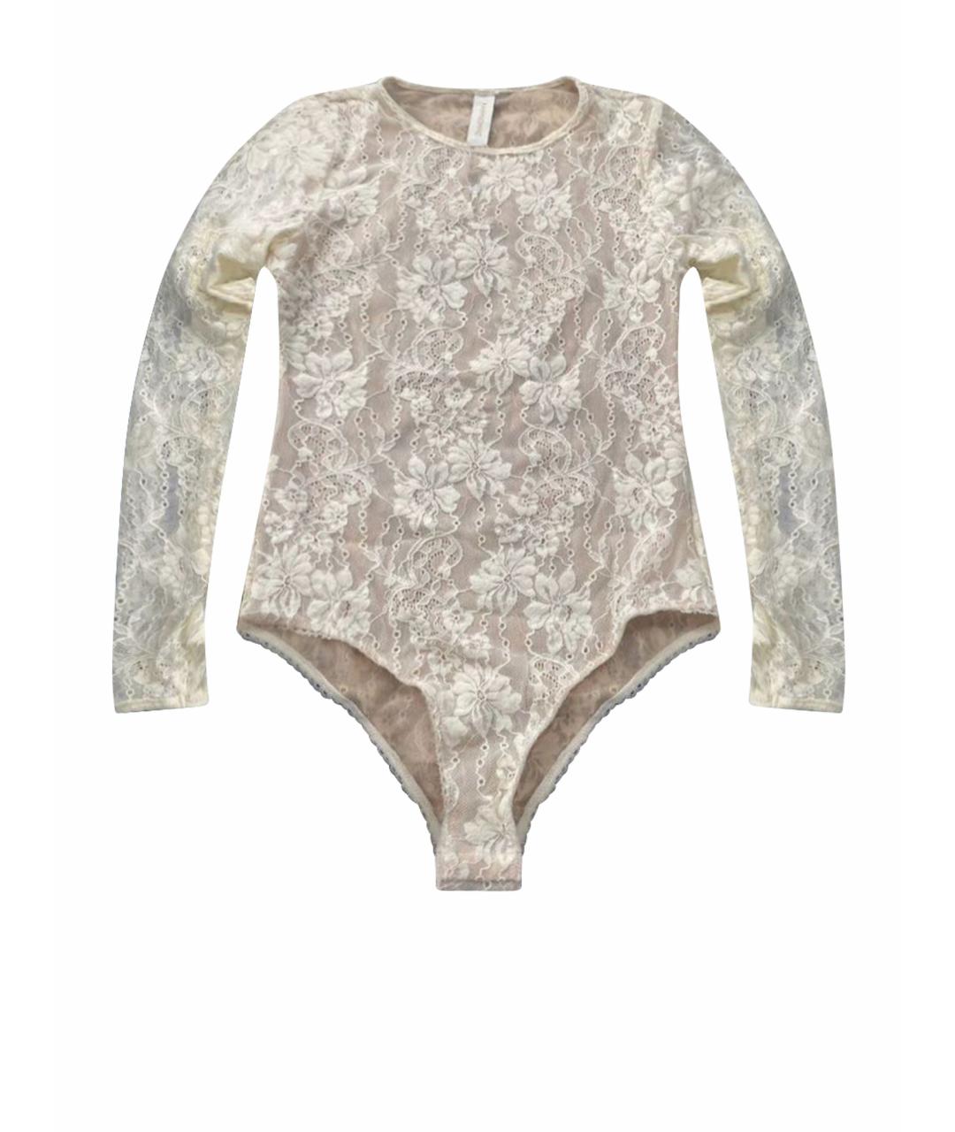 ZIMMERMANN Бежевое полиамидовое боди, фото 1