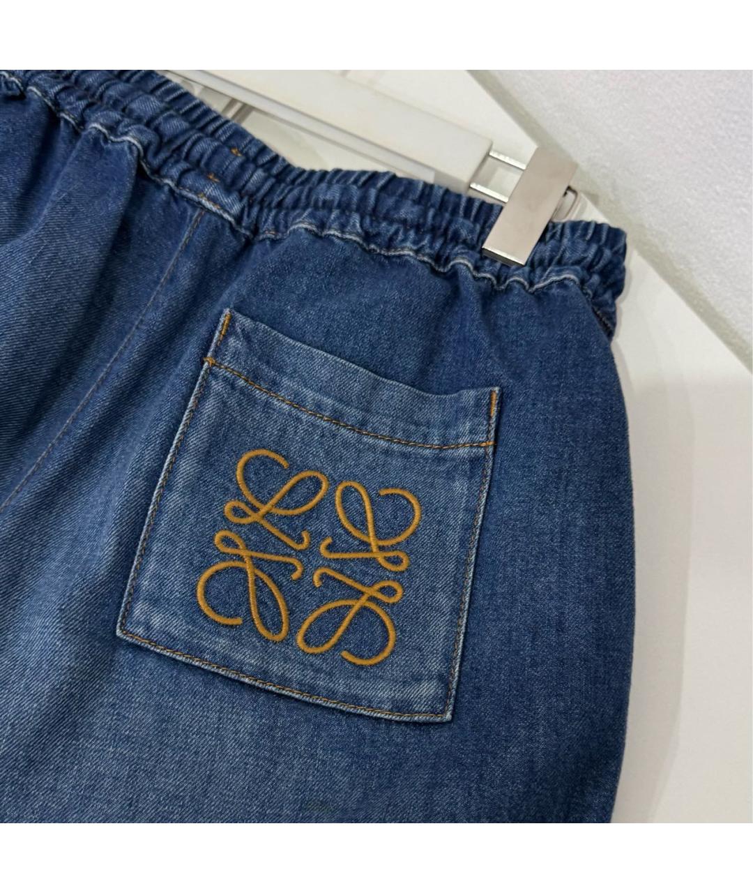 LOEWE Синие хлопковые кюлоты, фото 6
