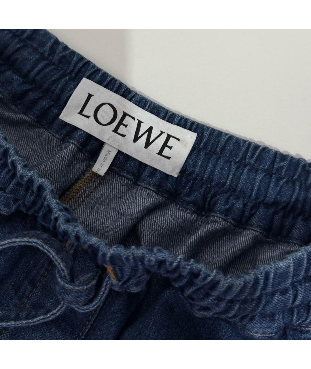 LOEWE Синие хлопковые кюлоты, фото 7