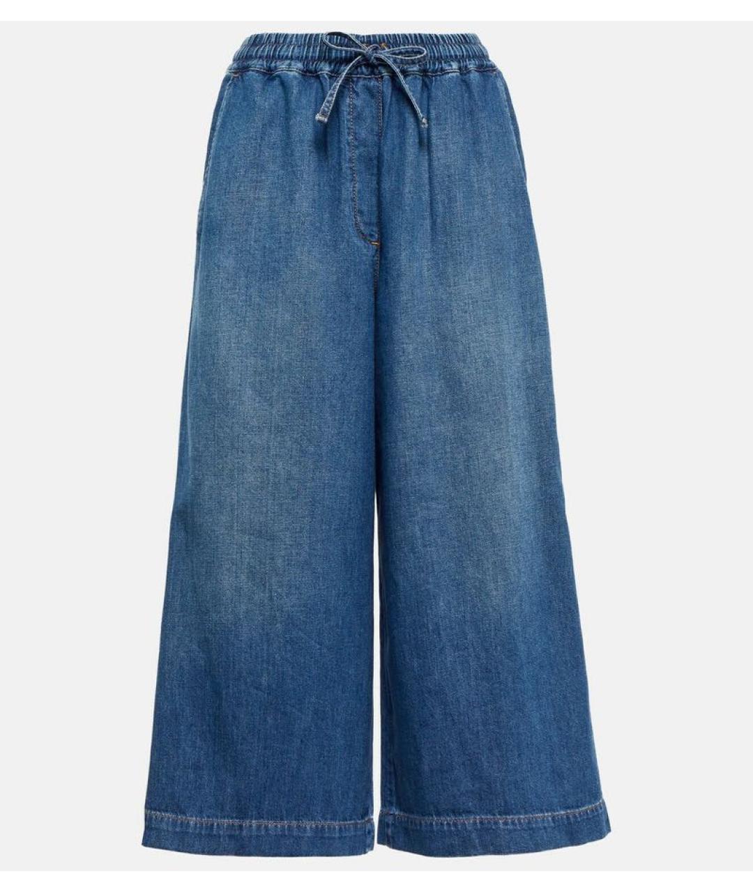 LOEWE Синие хлопковые кюлоты, фото 9