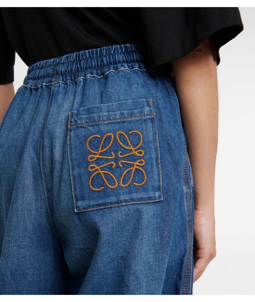 LOEWE Синие хлопковые кюлоты, фото 3