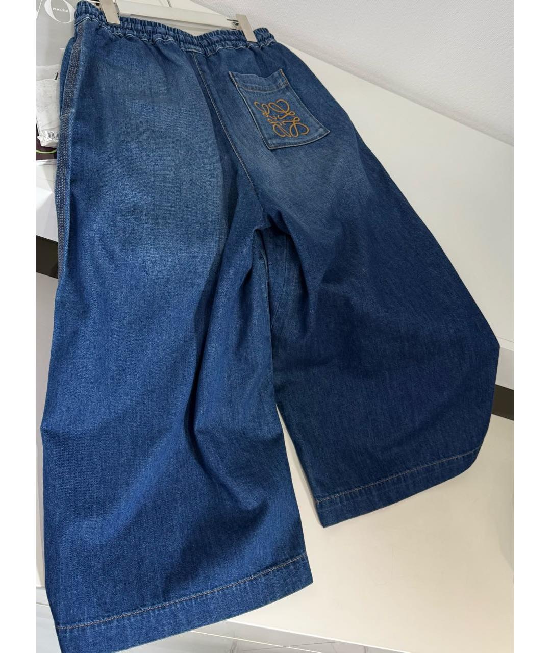 LOEWE Синие хлопковые кюлоты, фото 5