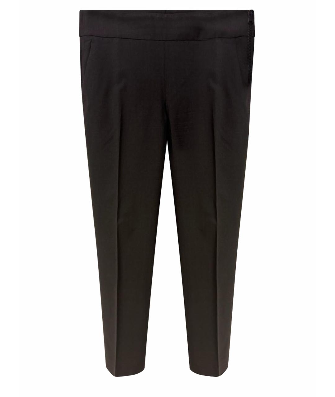 BRUNELLO CUCINELLI Серые шерстяные брюки узкие, фото 1