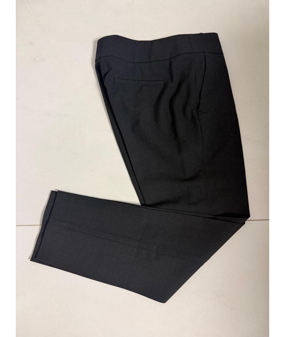 BRUNELLO CUCINELLI Серые шерстяные брюки узкие, фото 7