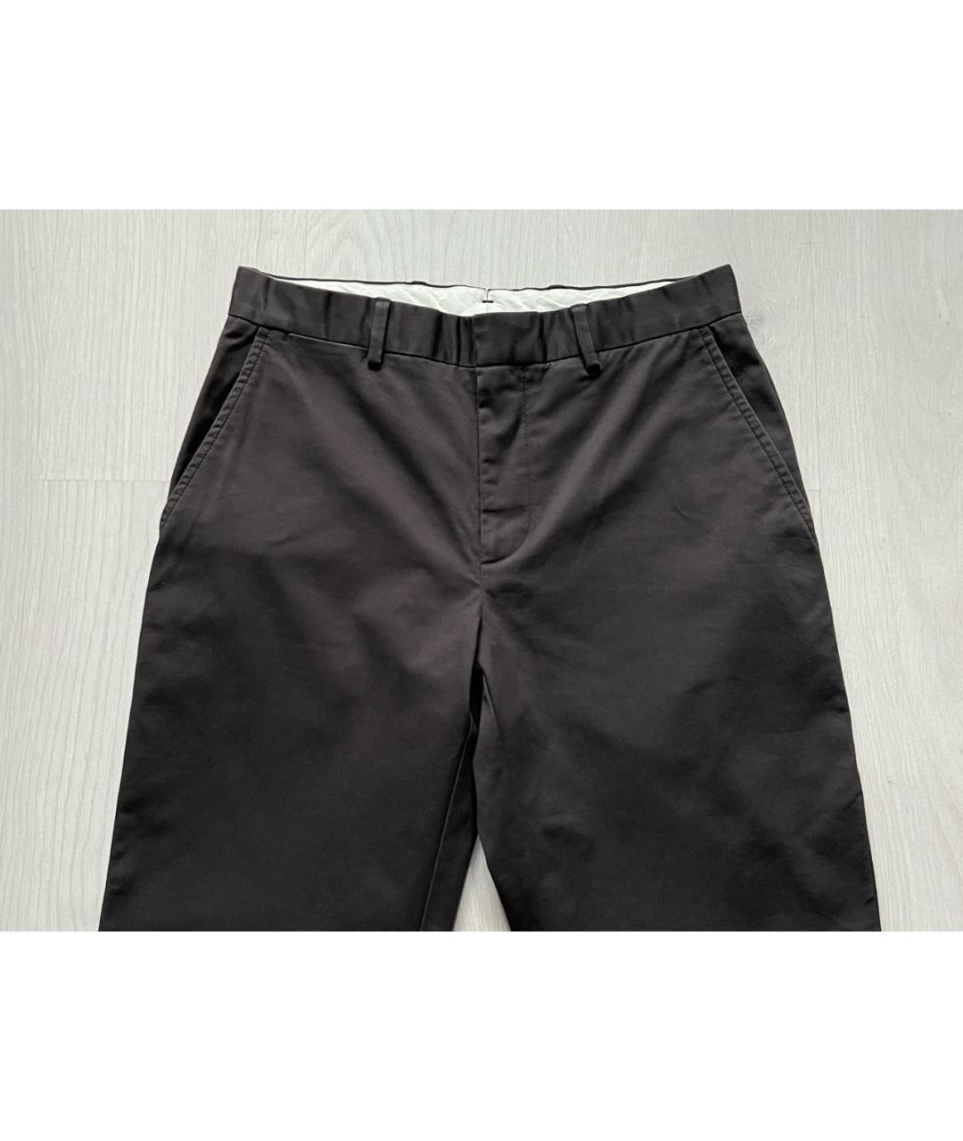 RALPH LAUREN Коричневые хлопковые брюки чинос, фото 6