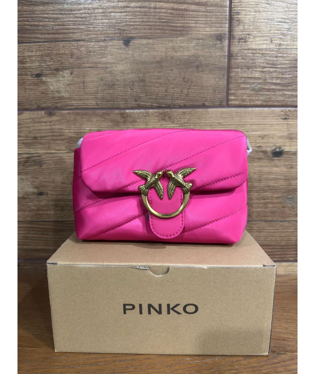 PINKO Фуксия сумка через плечо, фото 4