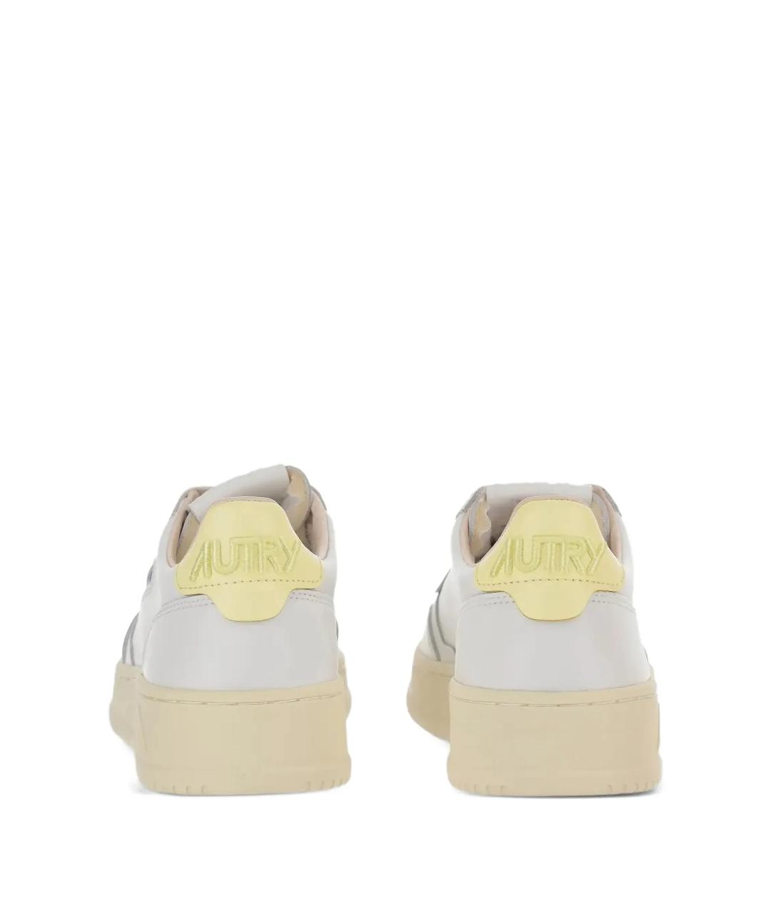 AUTRY Белые кожаные кеды, фото 3