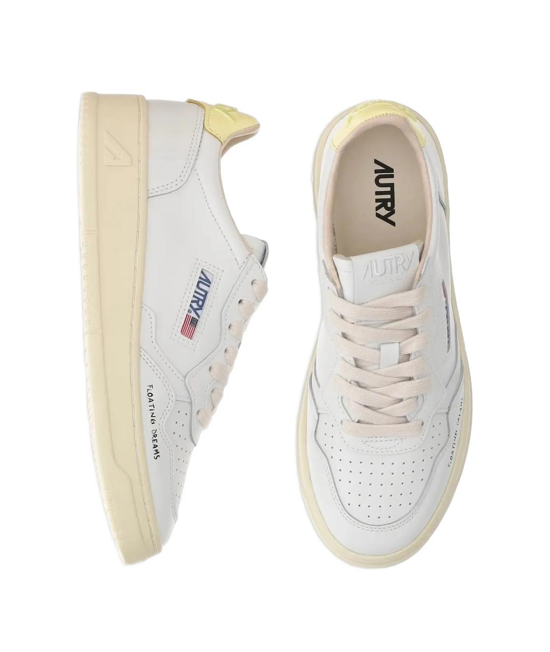AUTRY Белые кожаные кеды, фото 4