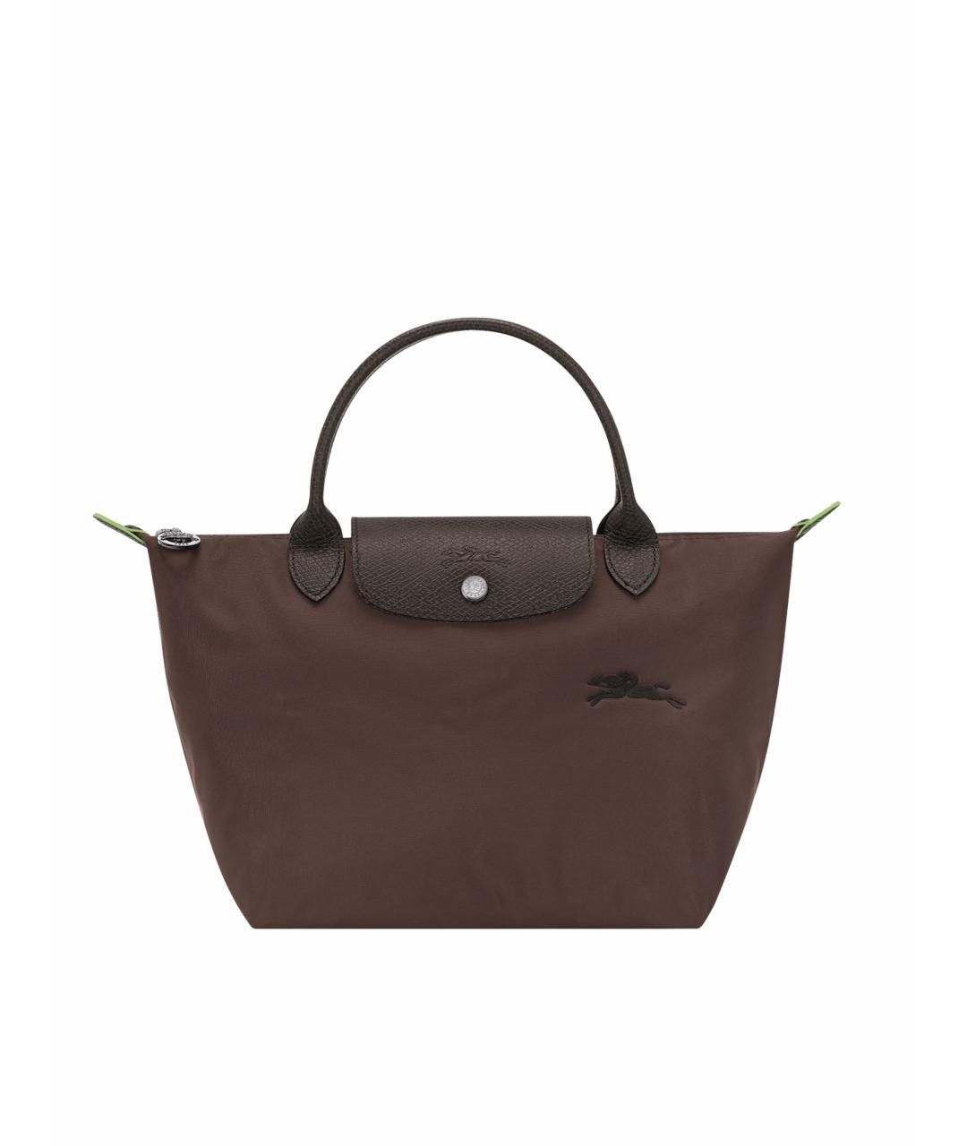 LONGCHAMP Коричневая сумка с короткими ручками, фото 1