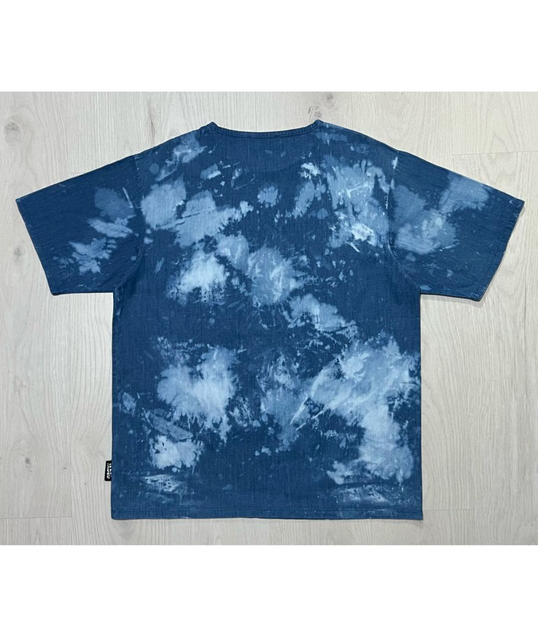 JADED LONDON Синяя хлопковая футболка, фото 2