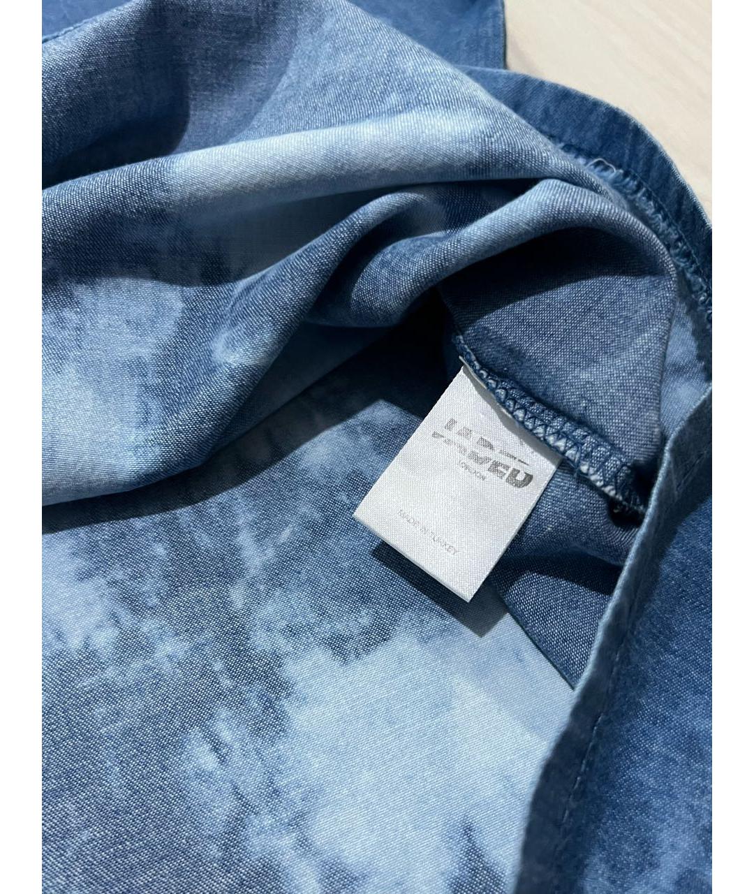 JADED LONDON Синяя хлопковая футболка, фото 6