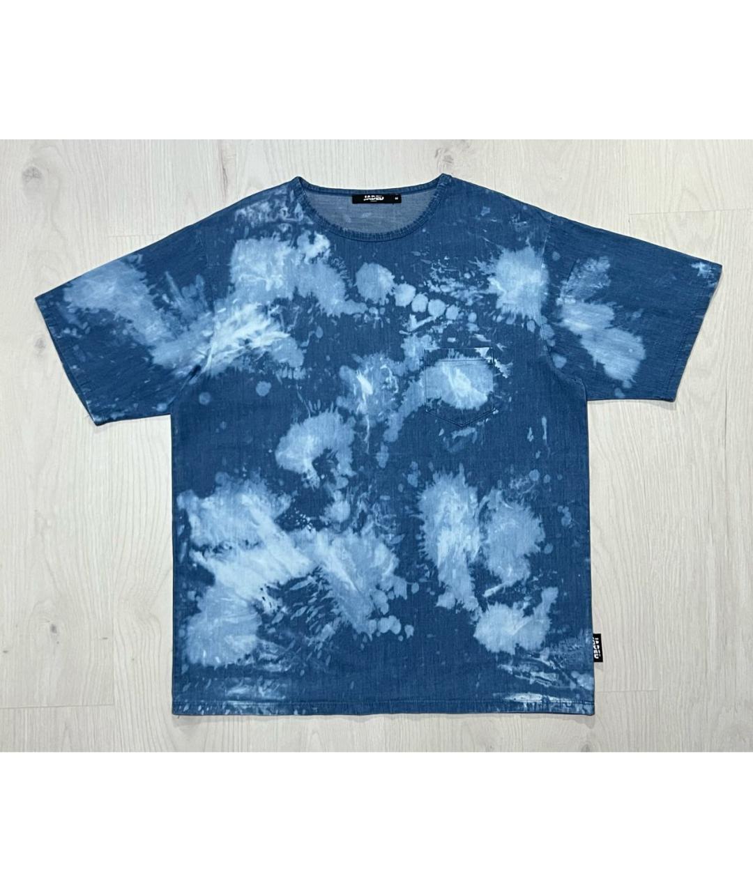 JADED LONDON Синяя хлопковая футболка, фото 7