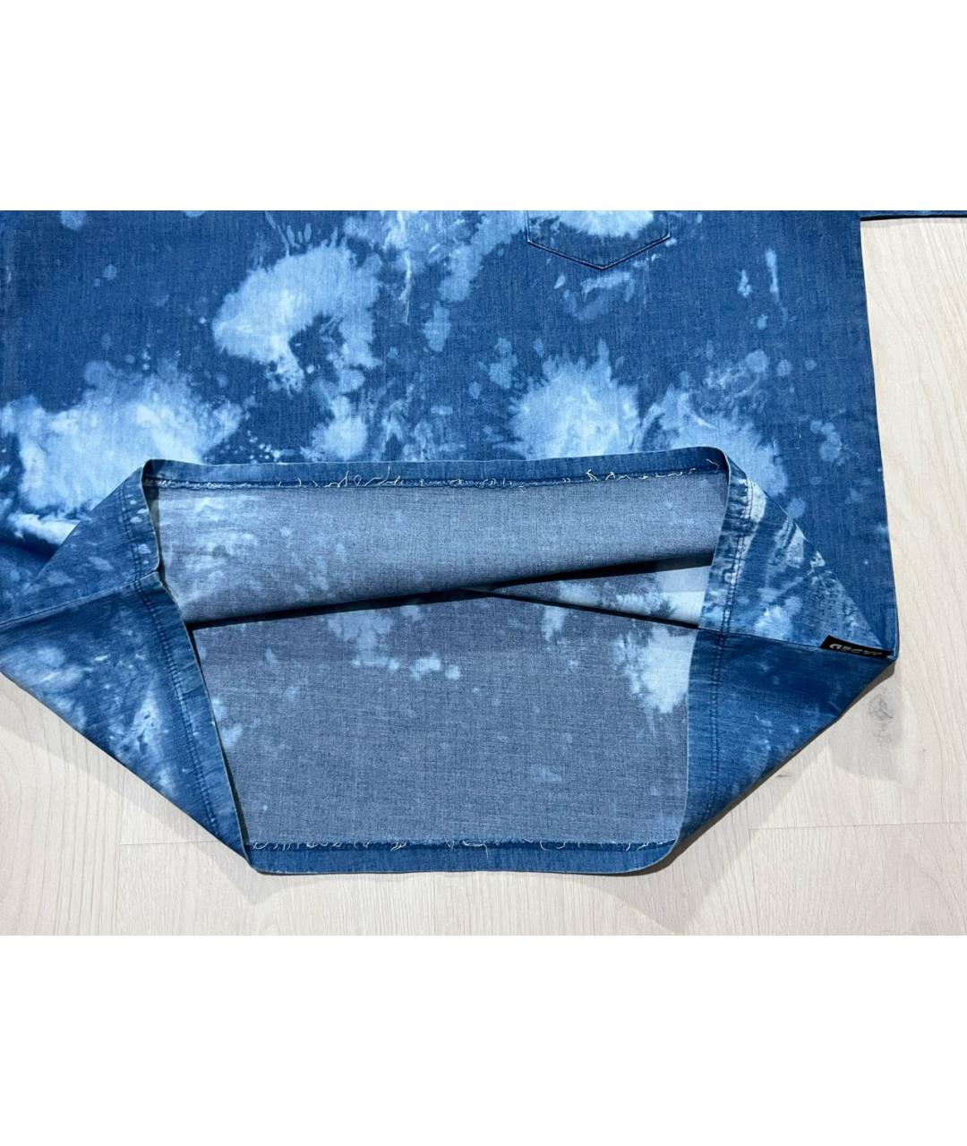 JADED LONDON Синяя хлопковая футболка, фото 4