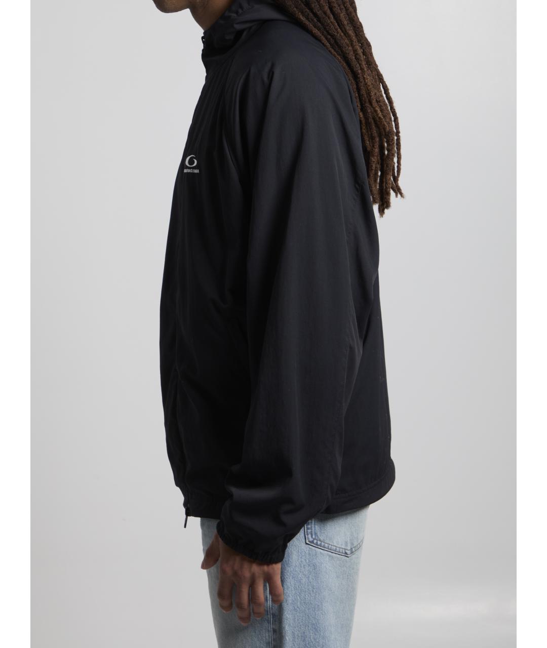 BALENCIAGA Черная полиамидовая куртка, фото 3