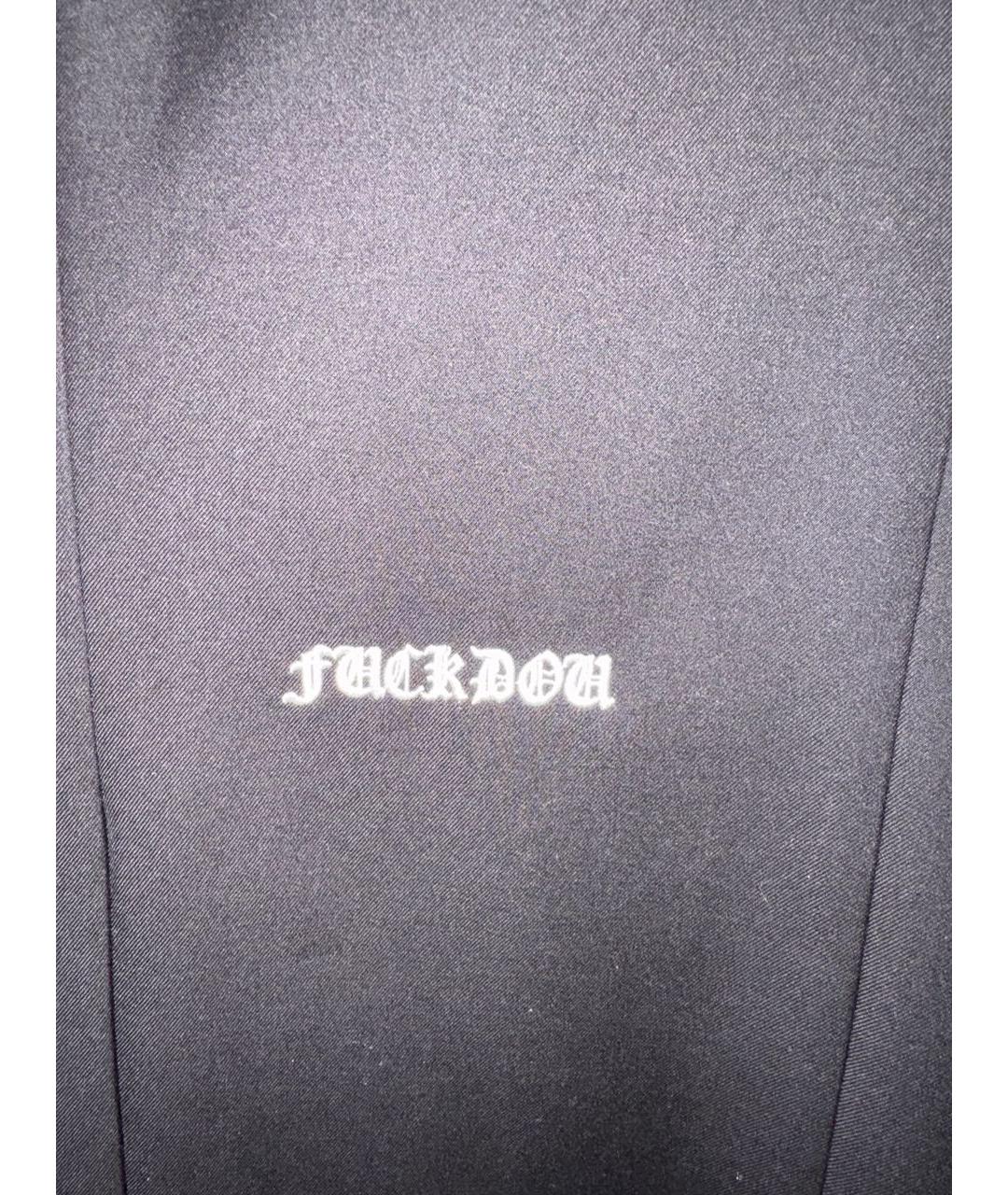 CHROME HEARTS Черный хлопковый жакет/пиджак, фото 5