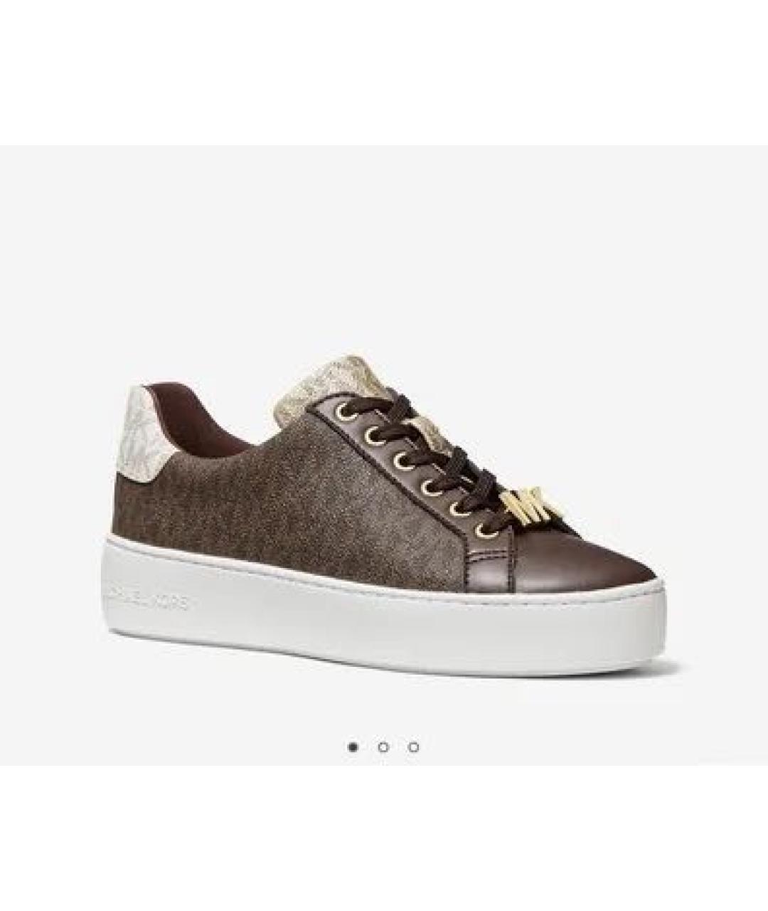 MICHAEL KORS Коричневые кеды, фото 7