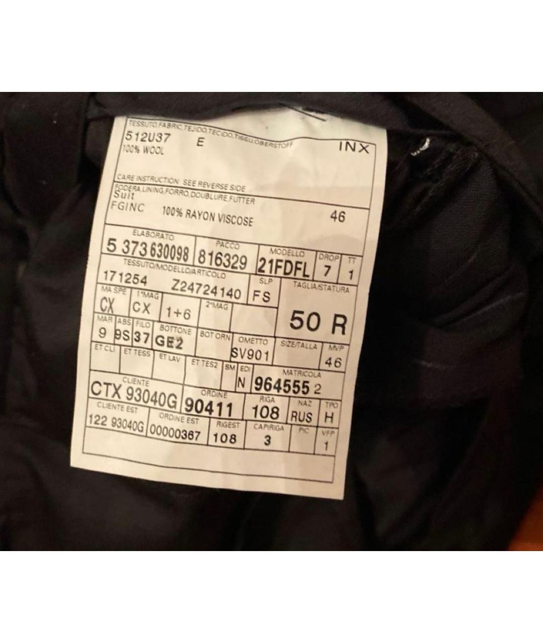 GUCCI Черный классический костюм, фото 5