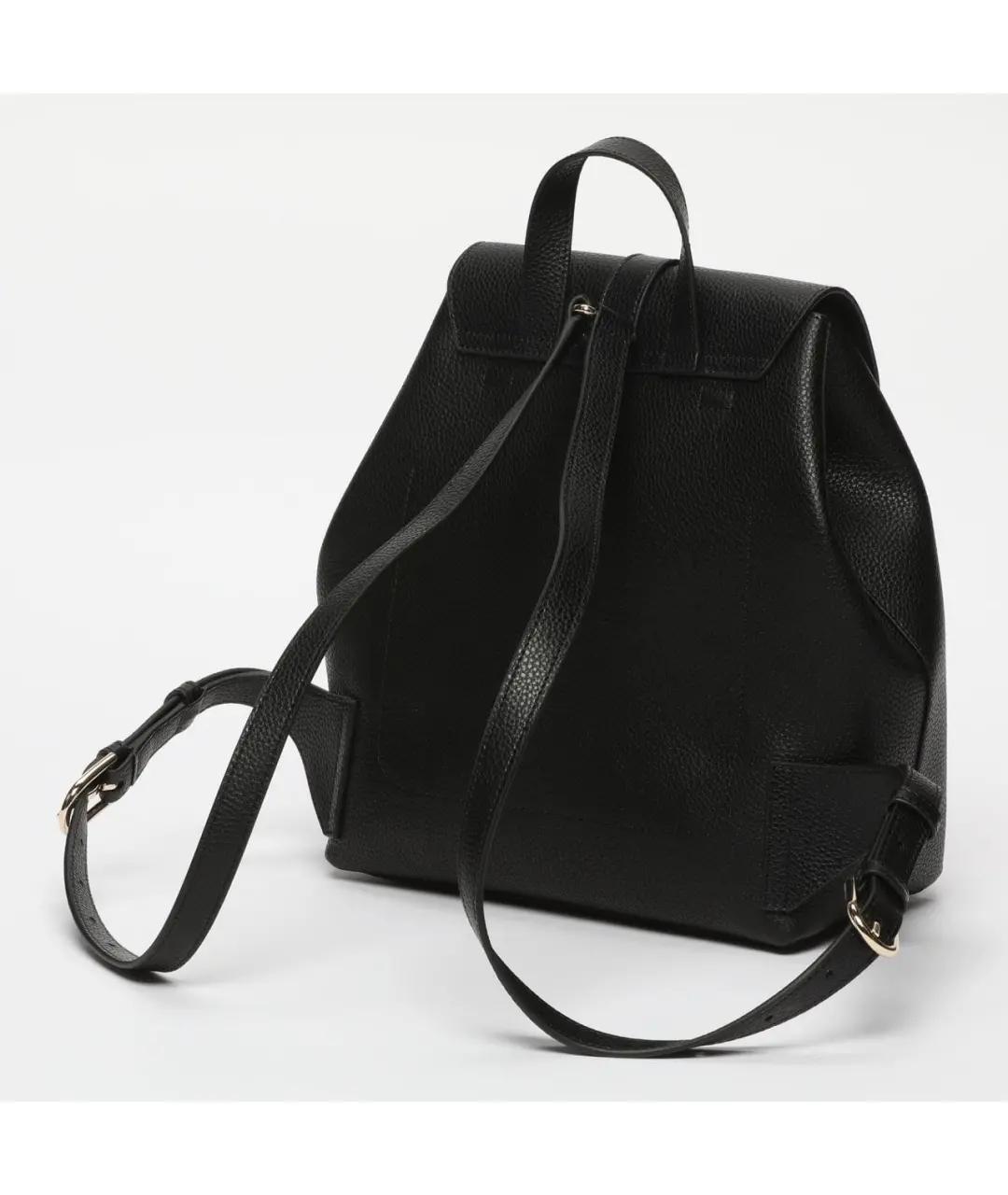 FURLA Черный кожаный рюкзак, фото 2