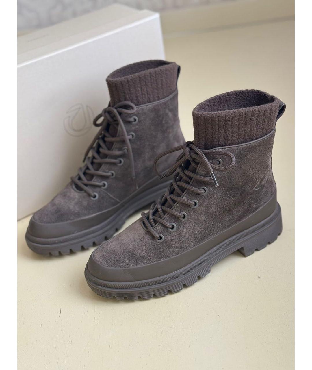 12 STOREEZ Коричневые ботинки, фото 2