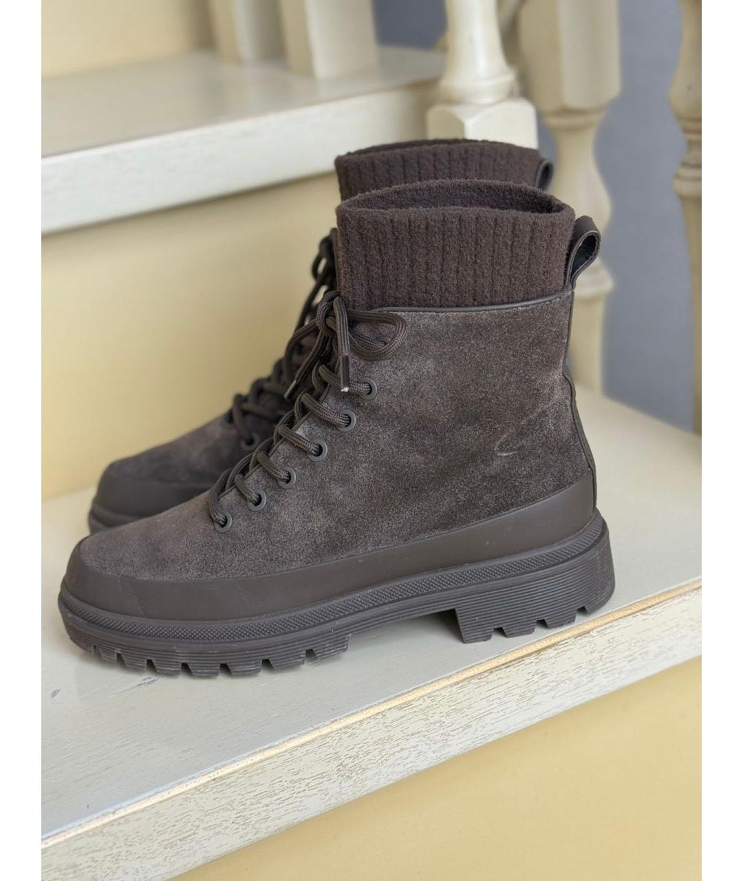 12 STOREEZ Коричневые ботинки, фото 4