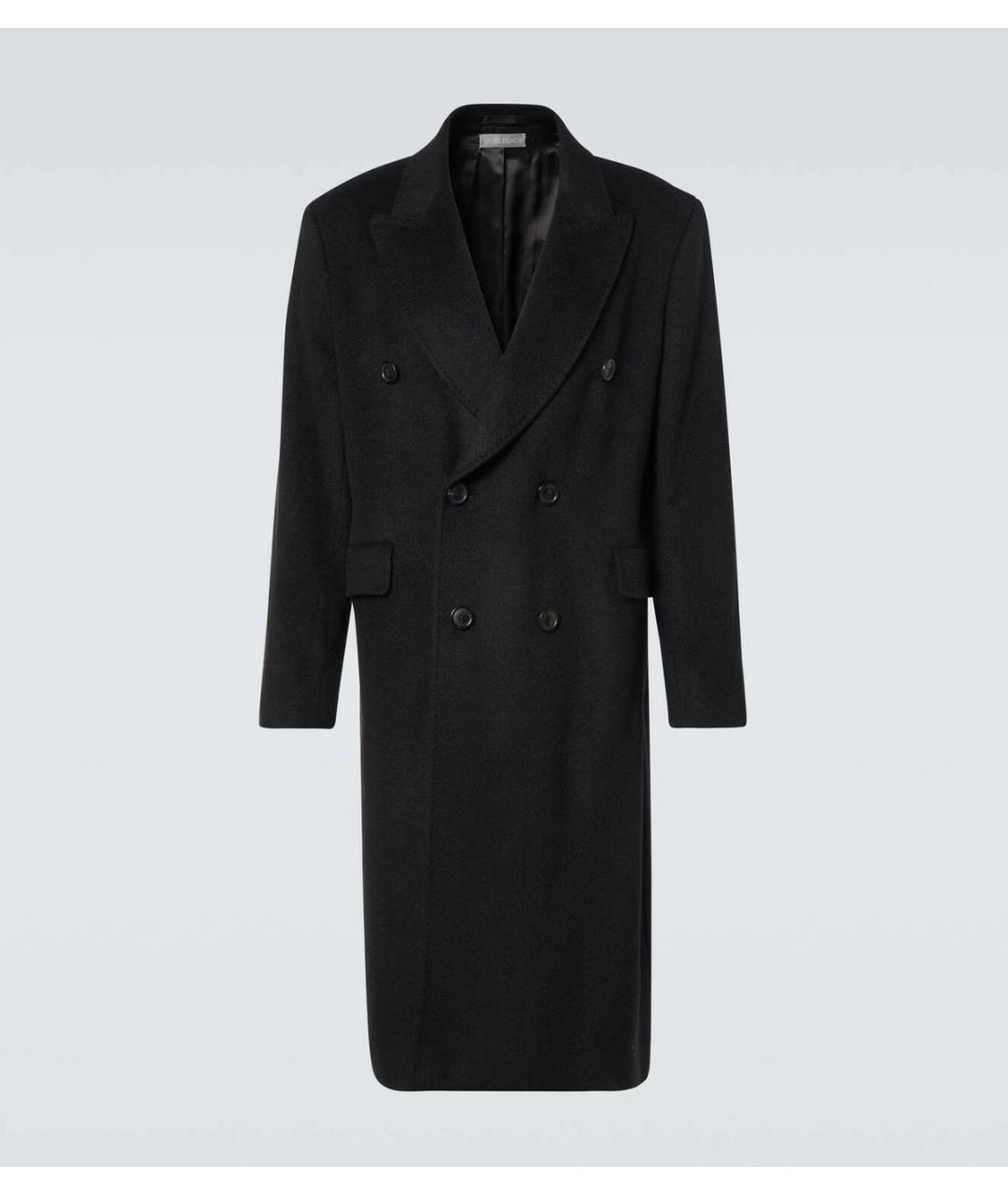 OUR LEGACY Черное шерстяное пальто, фото 9