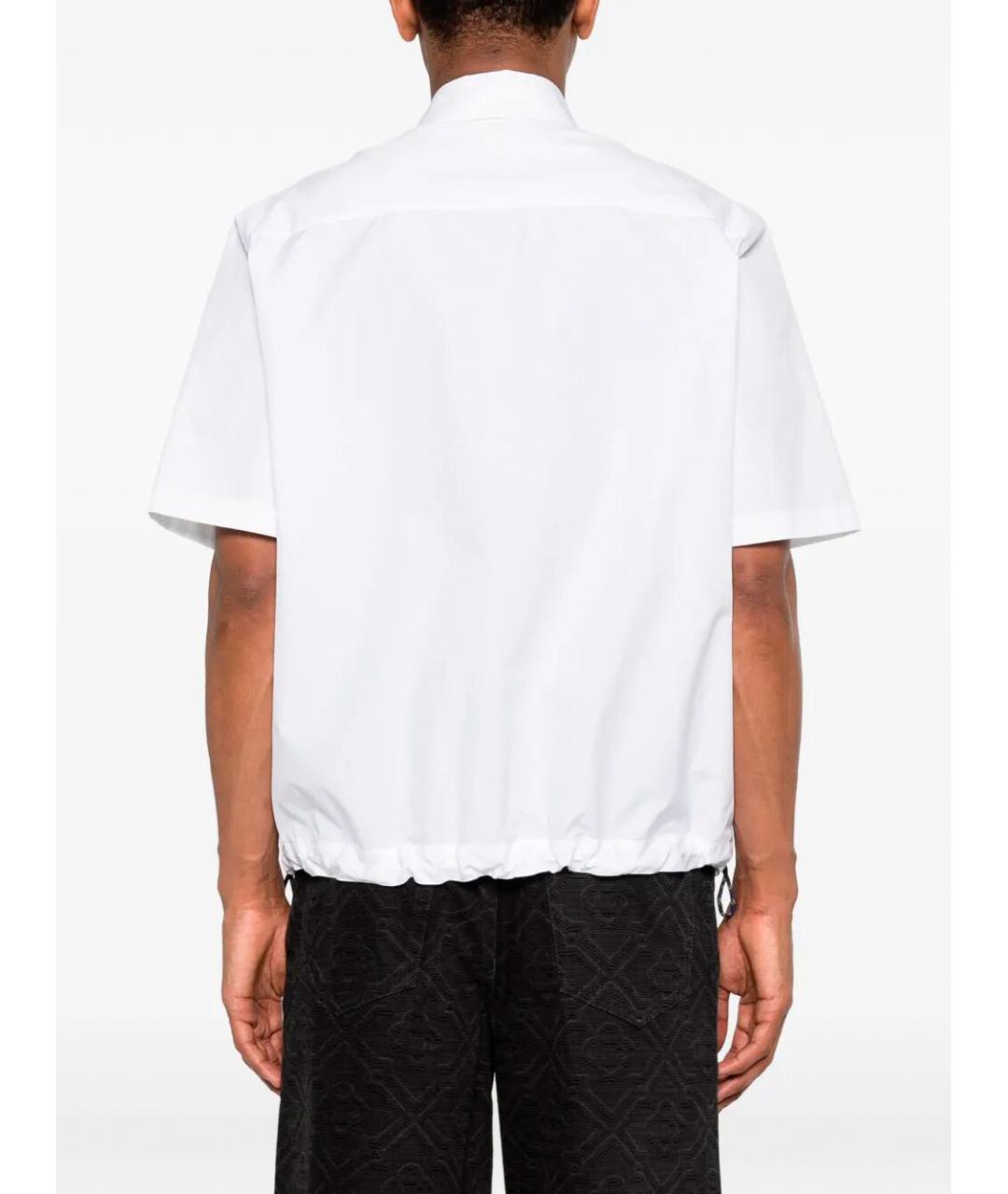 FENDI Белая хлопковая кэжуал рубашка, фото 4