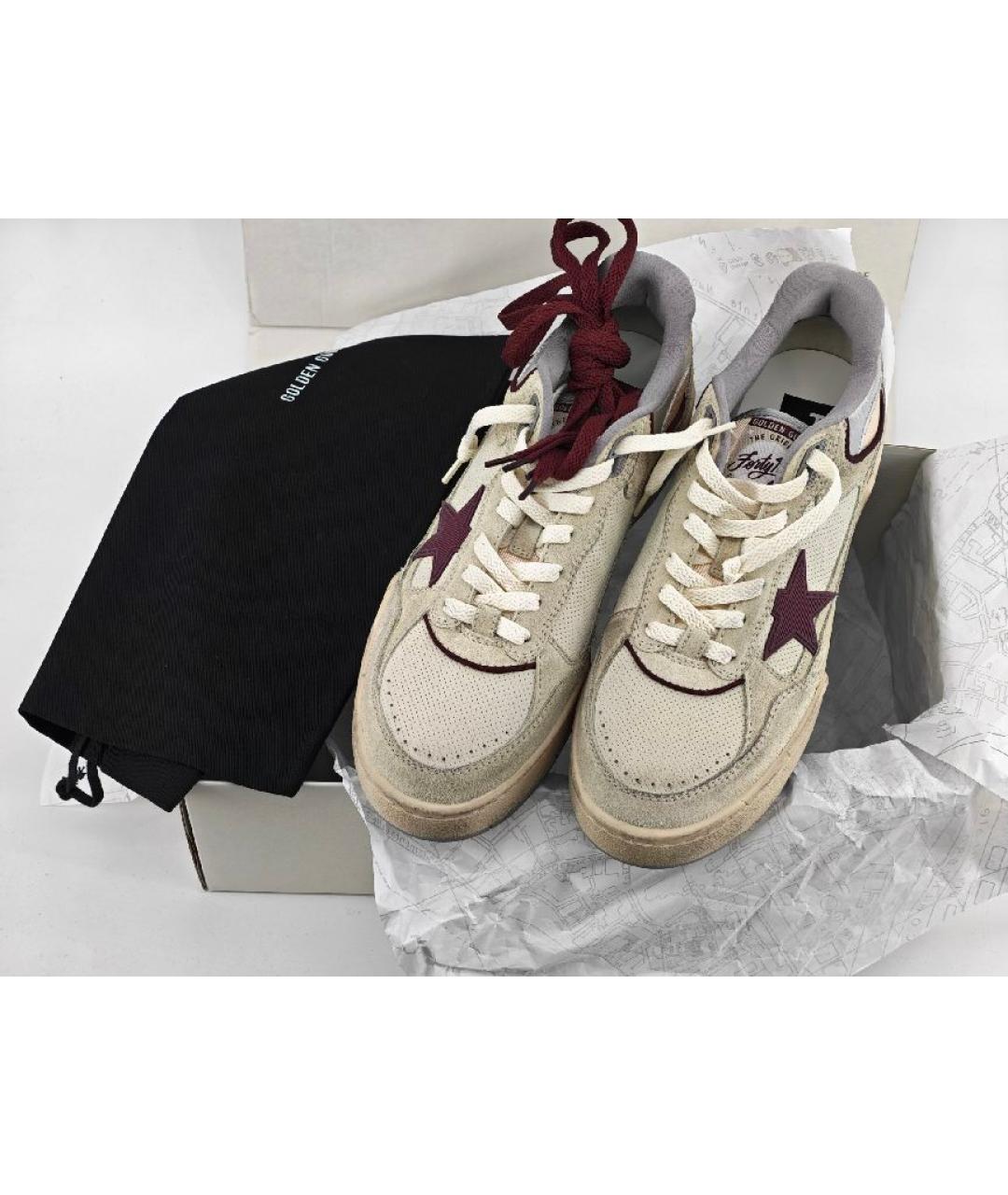 GOLDEN GOOSE DELUXE BRAND Мульти кожаные кроссовки, фото 7