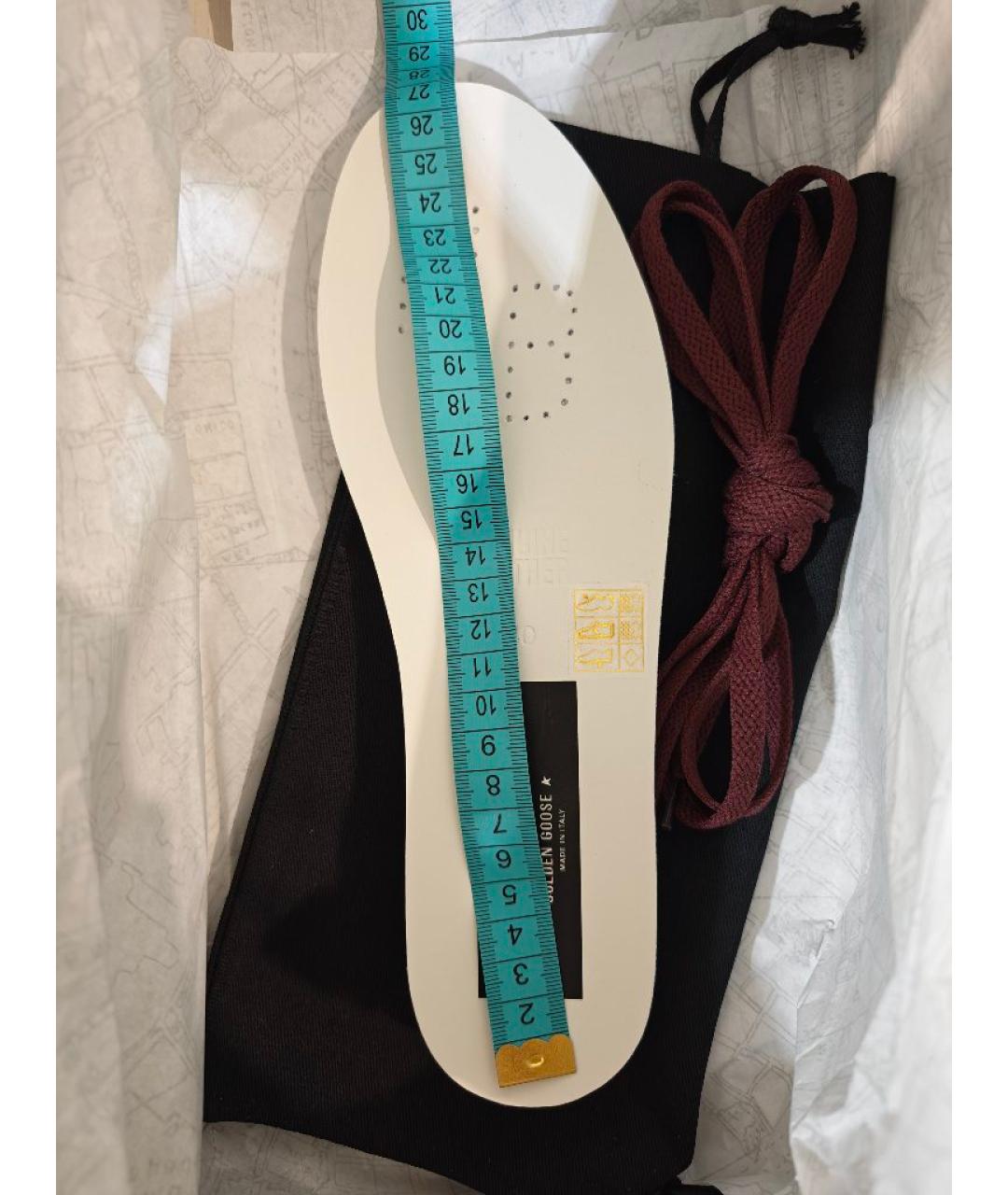 GOLDEN GOOSE DELUXE BRAND Мульти кожаные кроссовки, фото 6