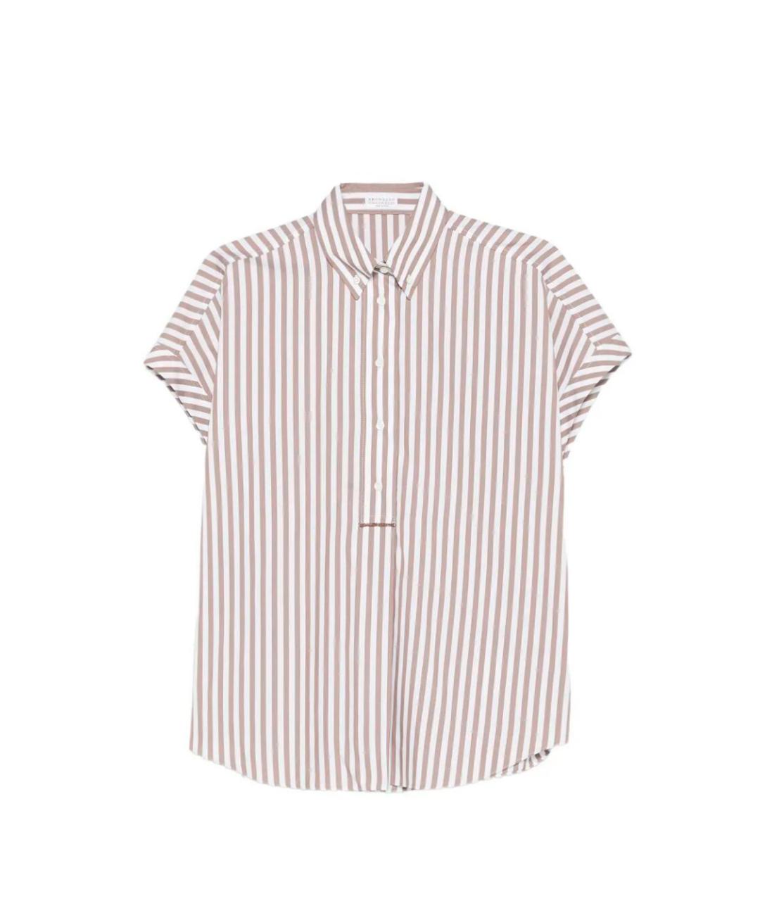 BRUNELLO CUCINELLI Мульти хлопковое повседневное платье, фото 1