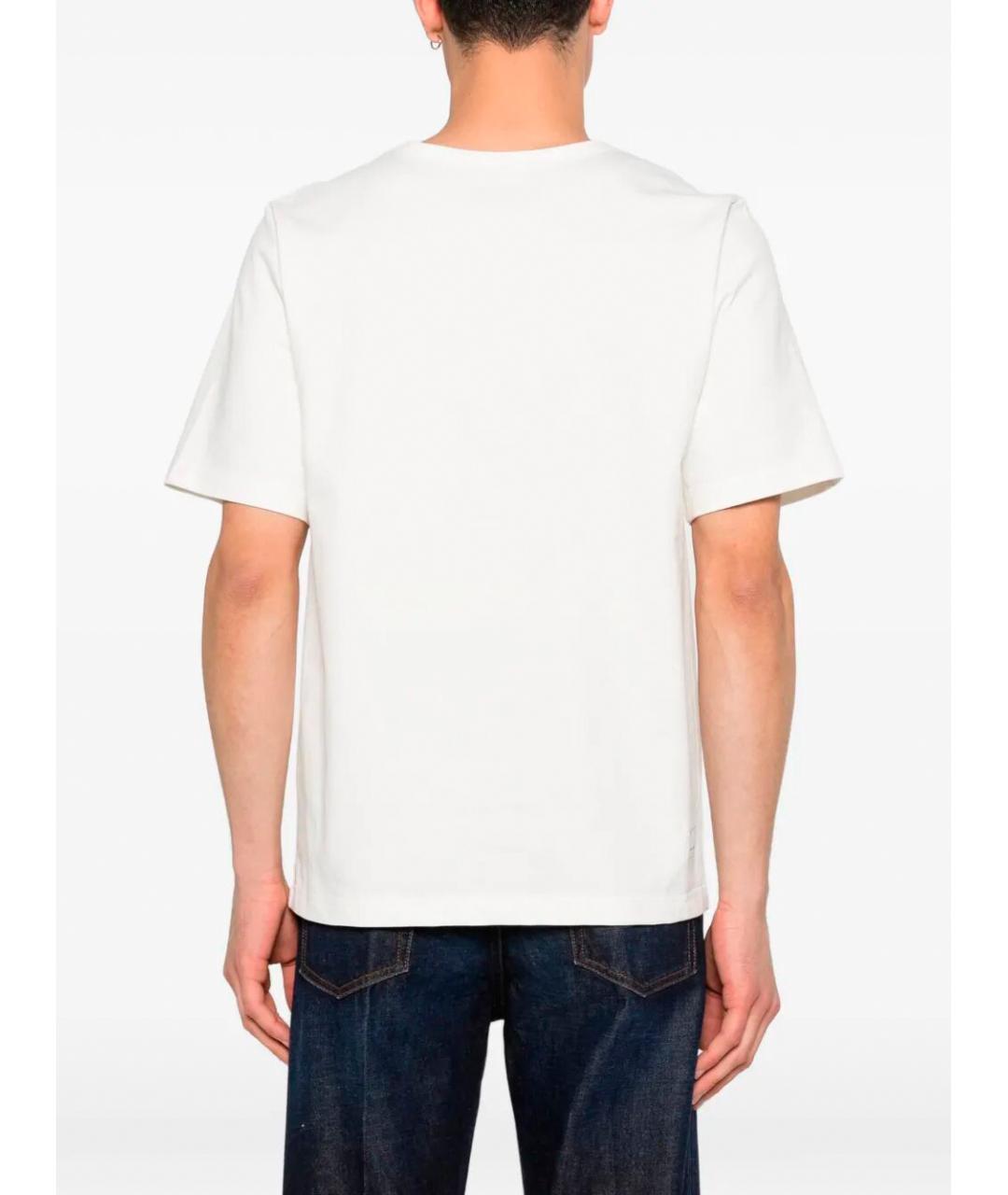 NINE IN THE MORNING Белая хлопковая футболка, фото 4