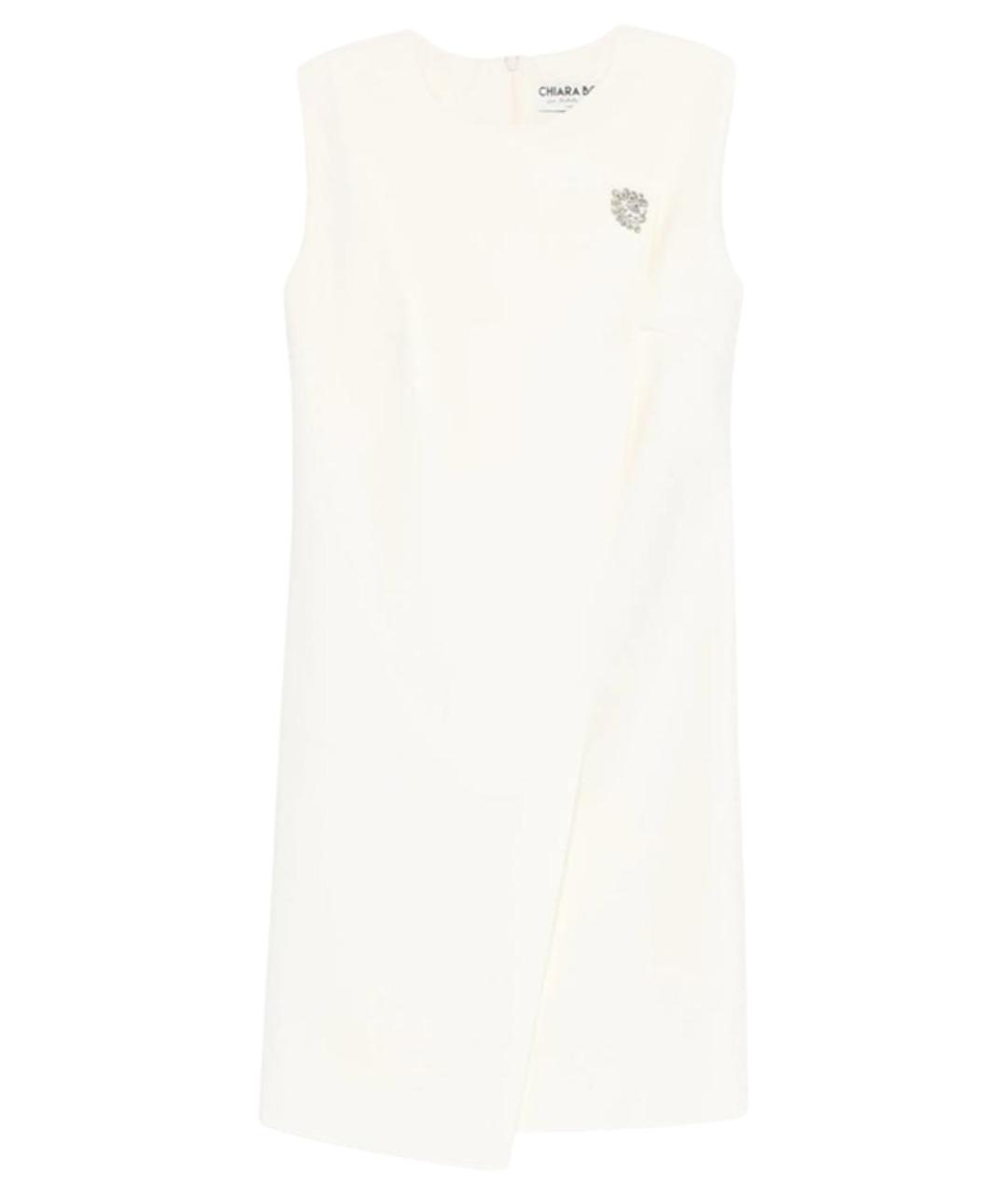 CHIARA BONI Бежевое полиамидовое повседневное платье, фото 1