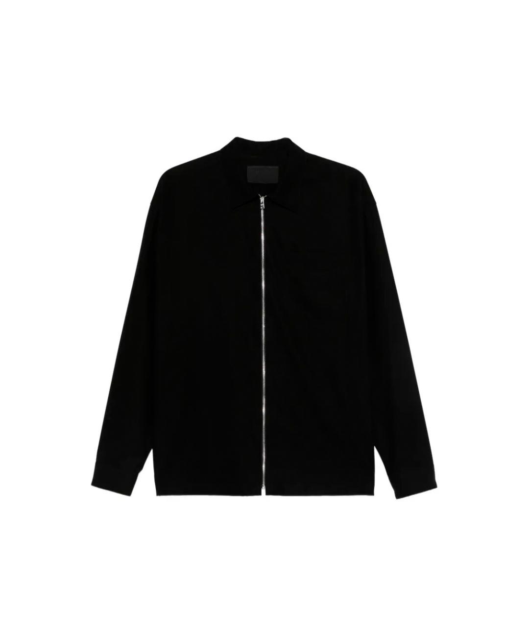 PRADA Черная хлопковая куртка, фото 1