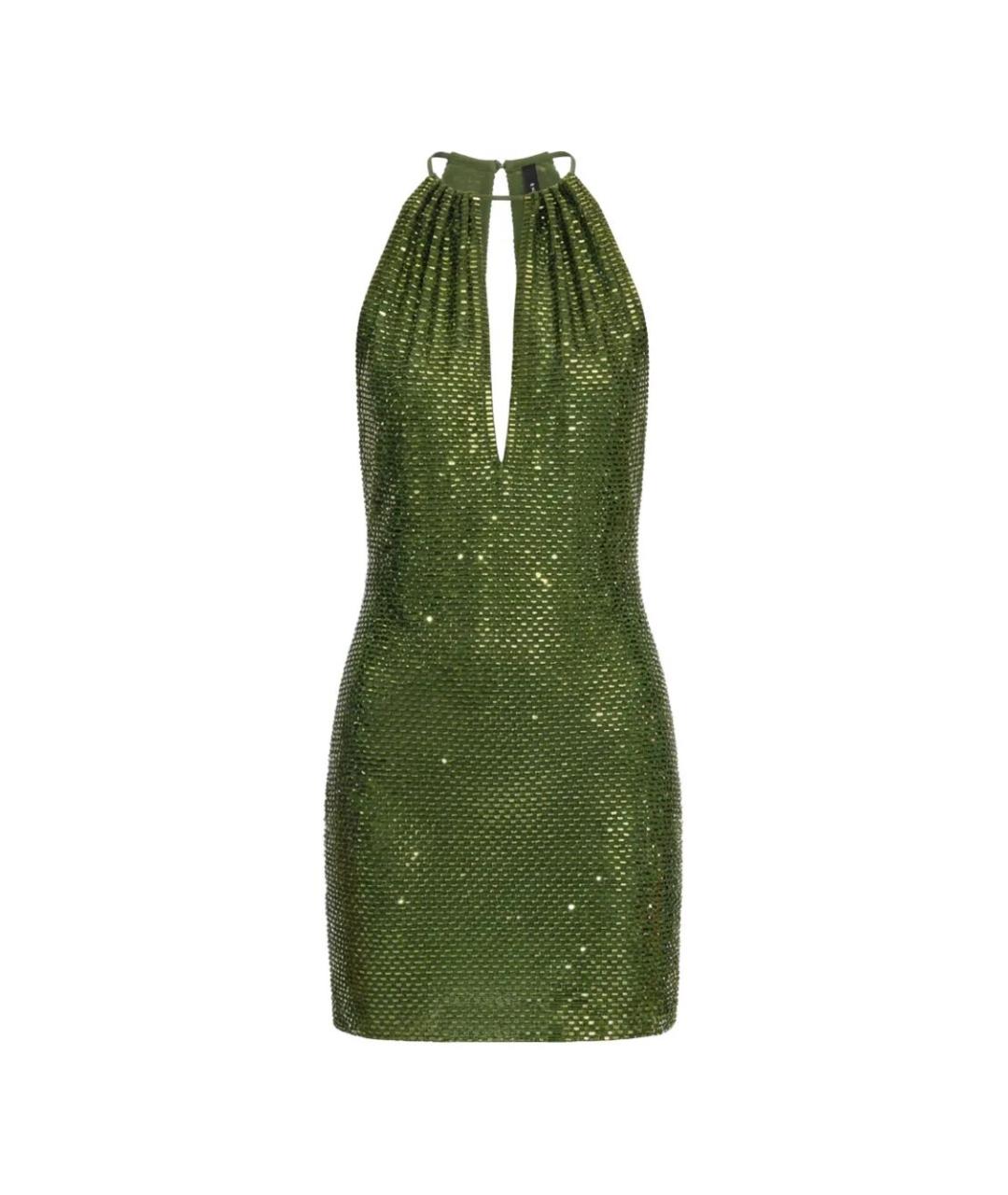 SELF-PORTRAIT Зеленые полиэстеровое вечернее платье, фото 1